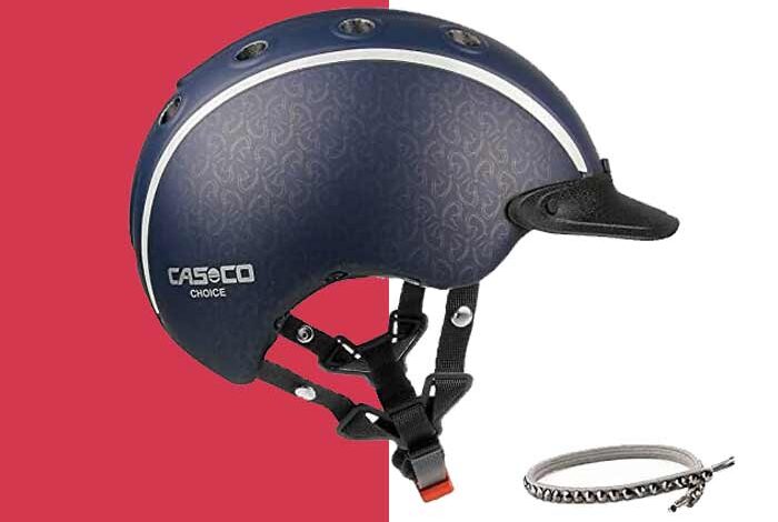 Casco Coice Swarovski Kinder Reithelm