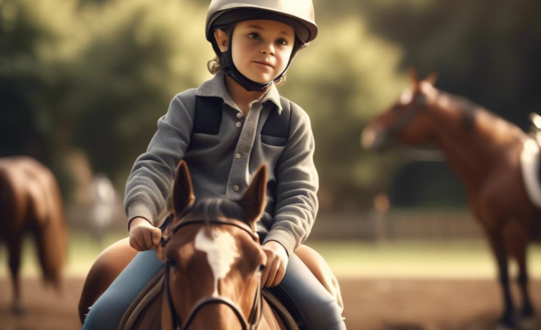 uvex onyxx shiny: Glänzender Reithelm für Kinder