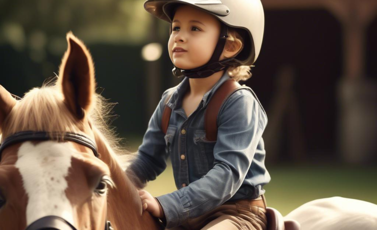  Casco Kinder Reithelm NORI Einhorn