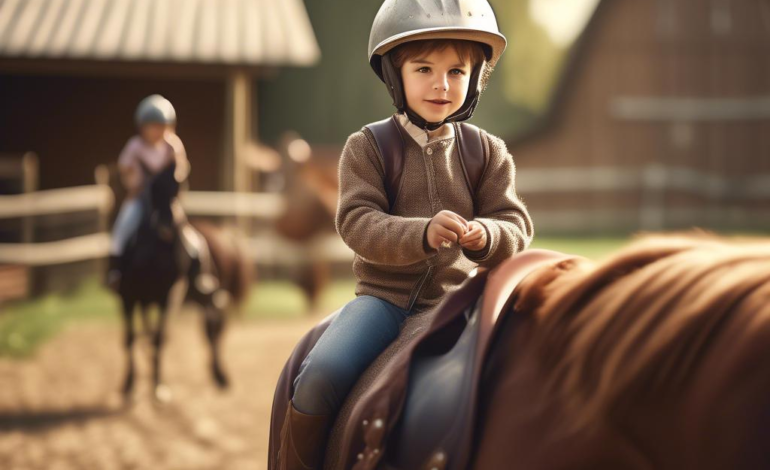 HORZE Reithelm Crest: Der perfekte Kinder Reithelm für junge Reiter