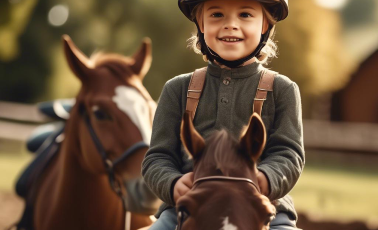 Die 10 besten Reithelme für Kinder bei Wettkämpfen.